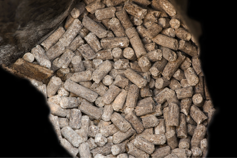 Гранулированный куриный помёт